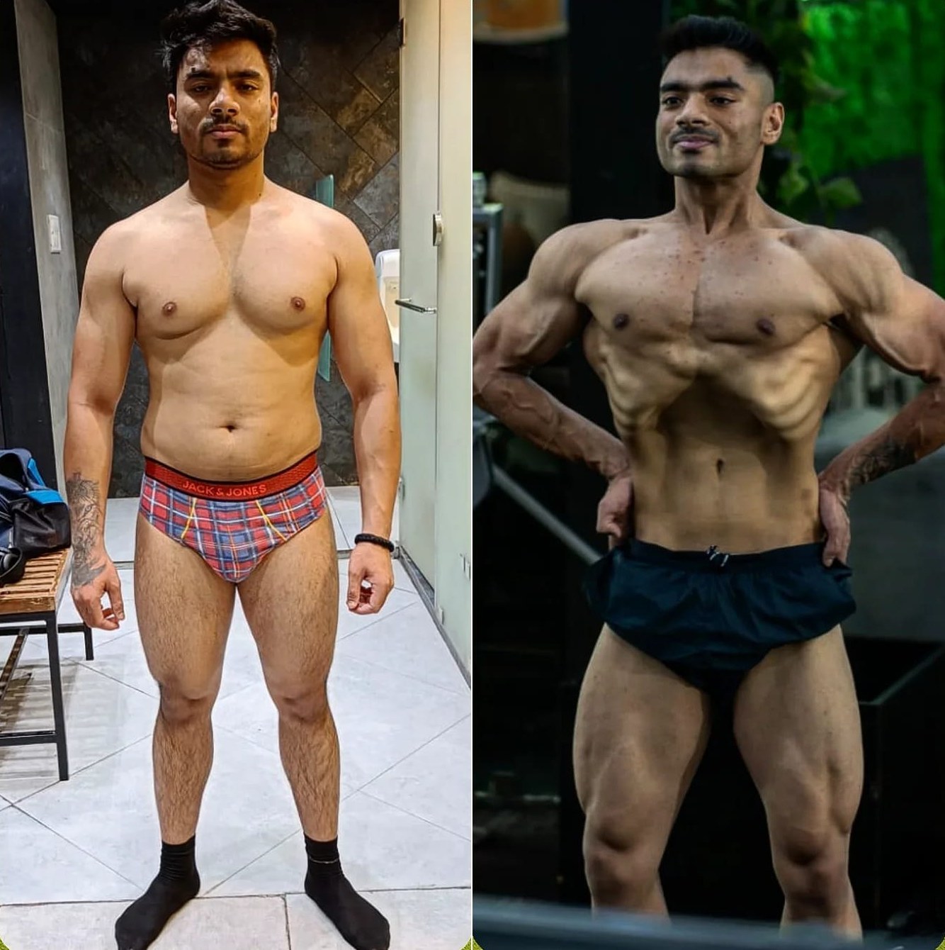 Nirva client before and after transformation