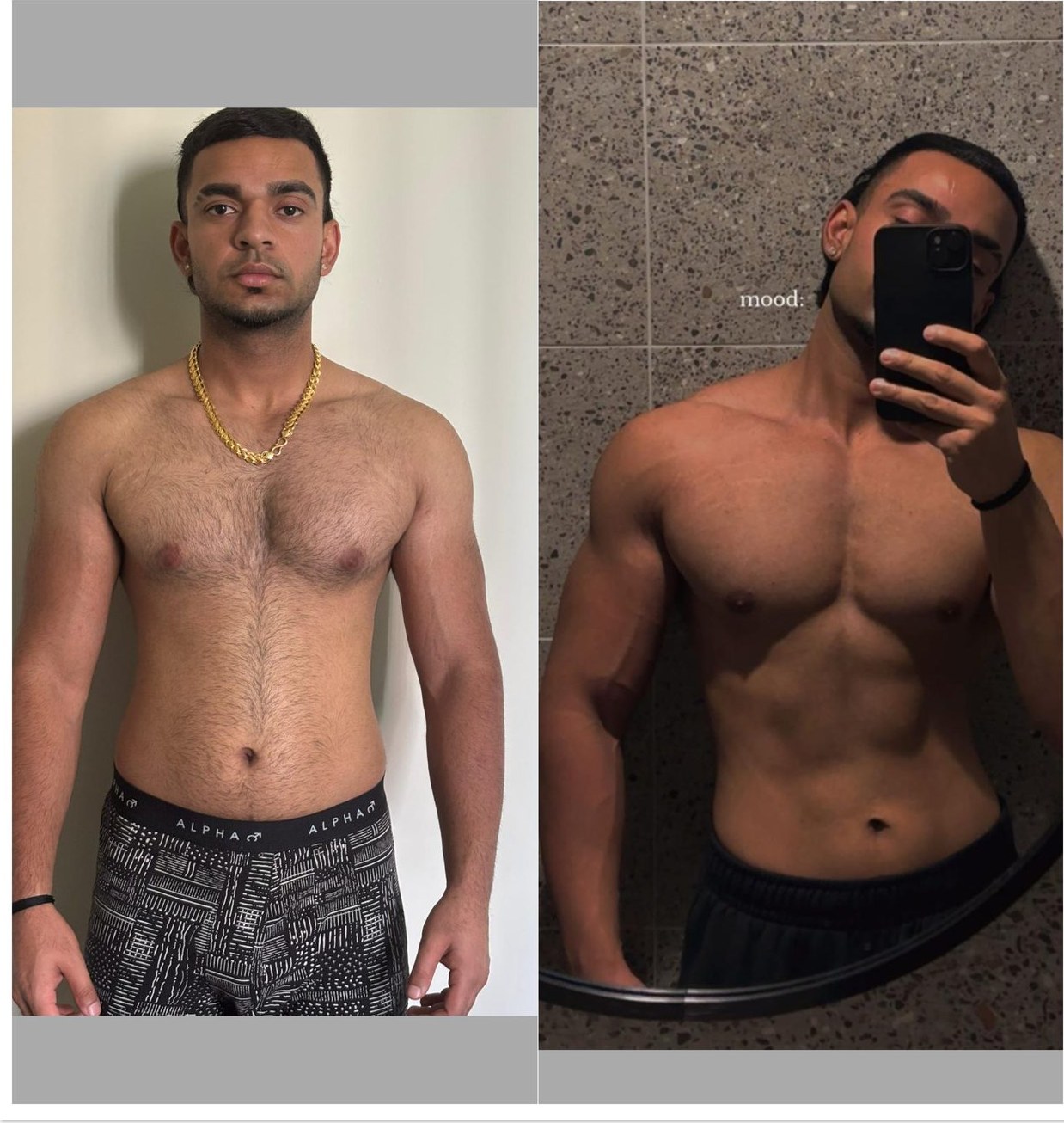 Nirva client before and after transformation